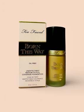 Too Faced Born This Way Undetectable Medium2Full Coverage Foundation Warm Sand